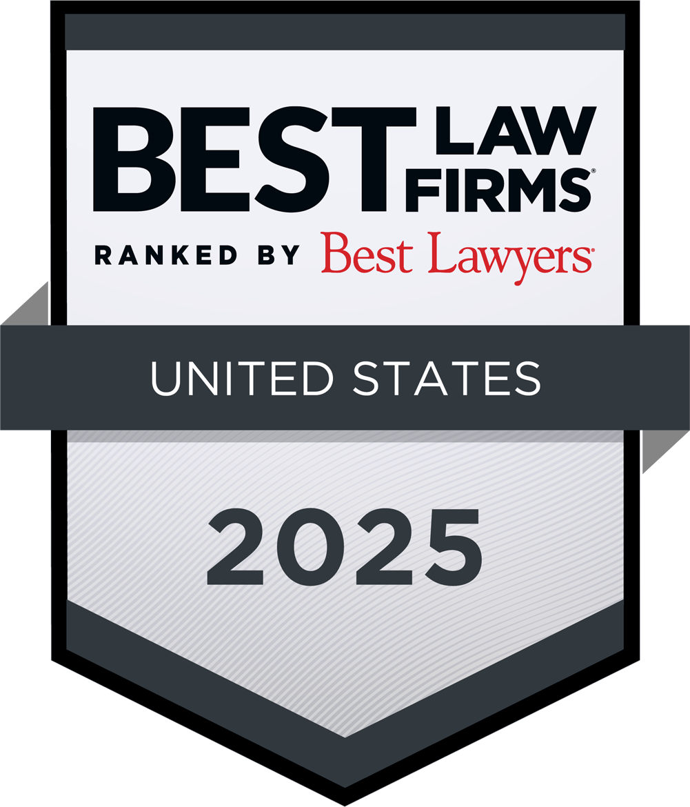 Best Law Firms 2025 Awards Icon Badge